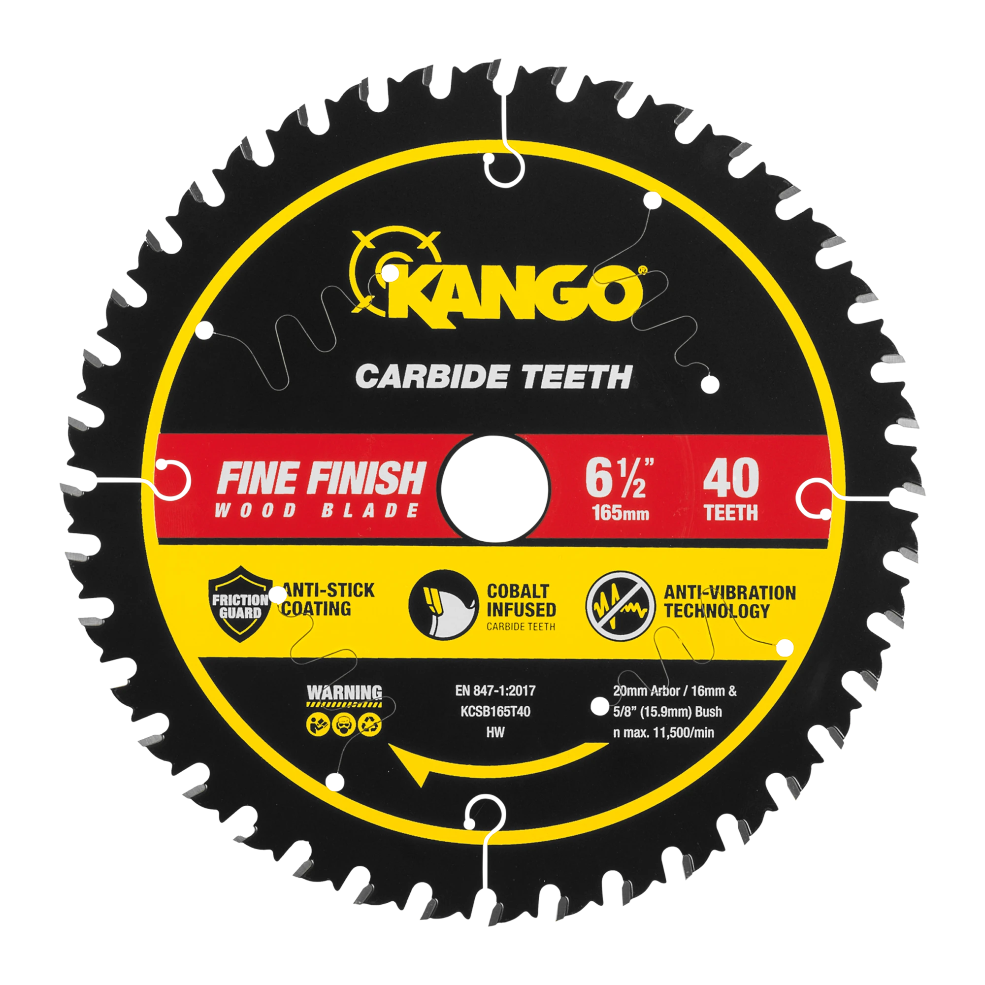 165mm 40T Wood Circular Saw Blade