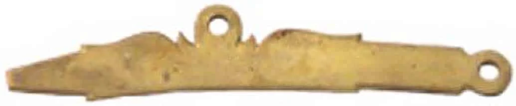 Side Plate – Manton – Brass – Left Hand