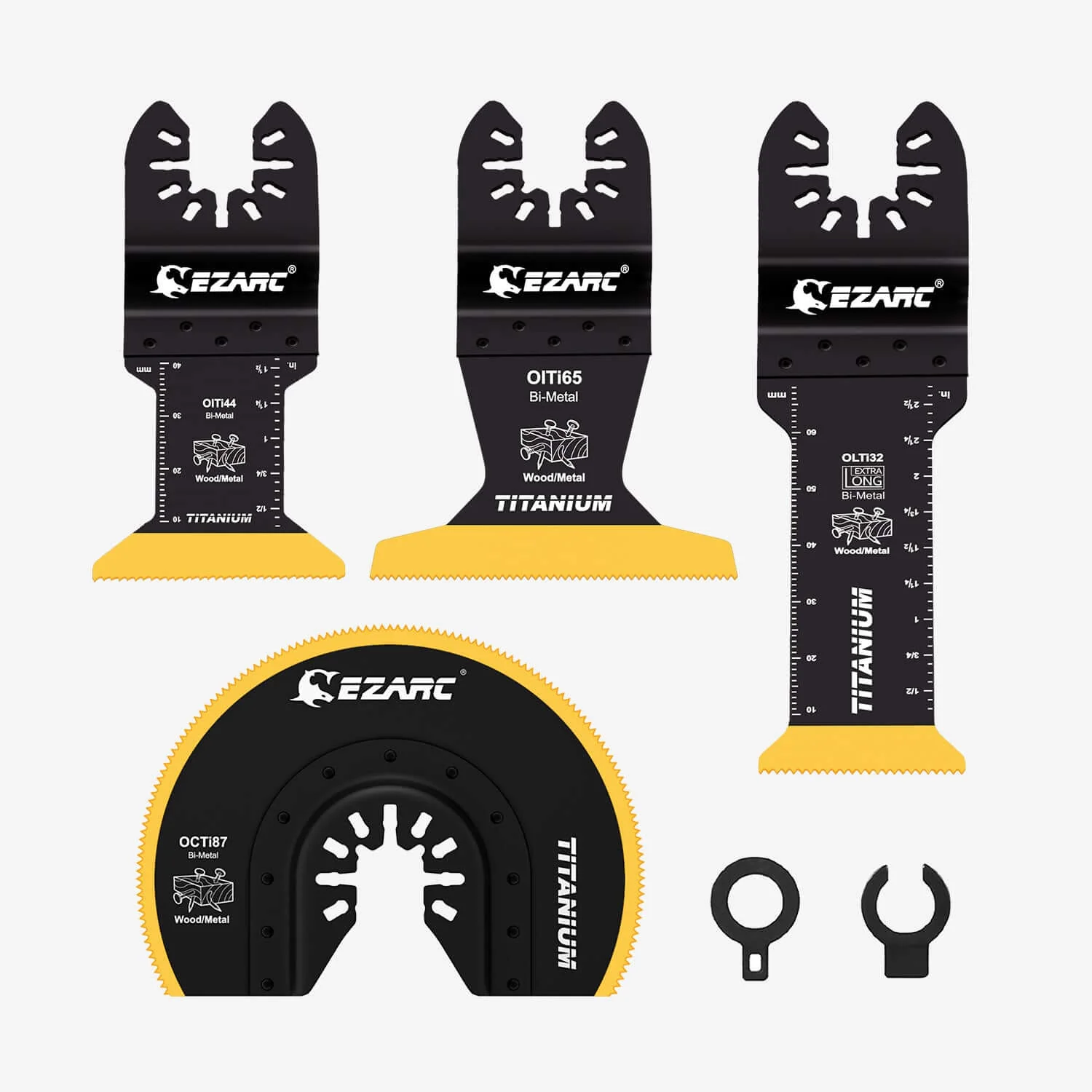Titanium Oscillating Saw BladesSet For Multi Purpose,4PCS