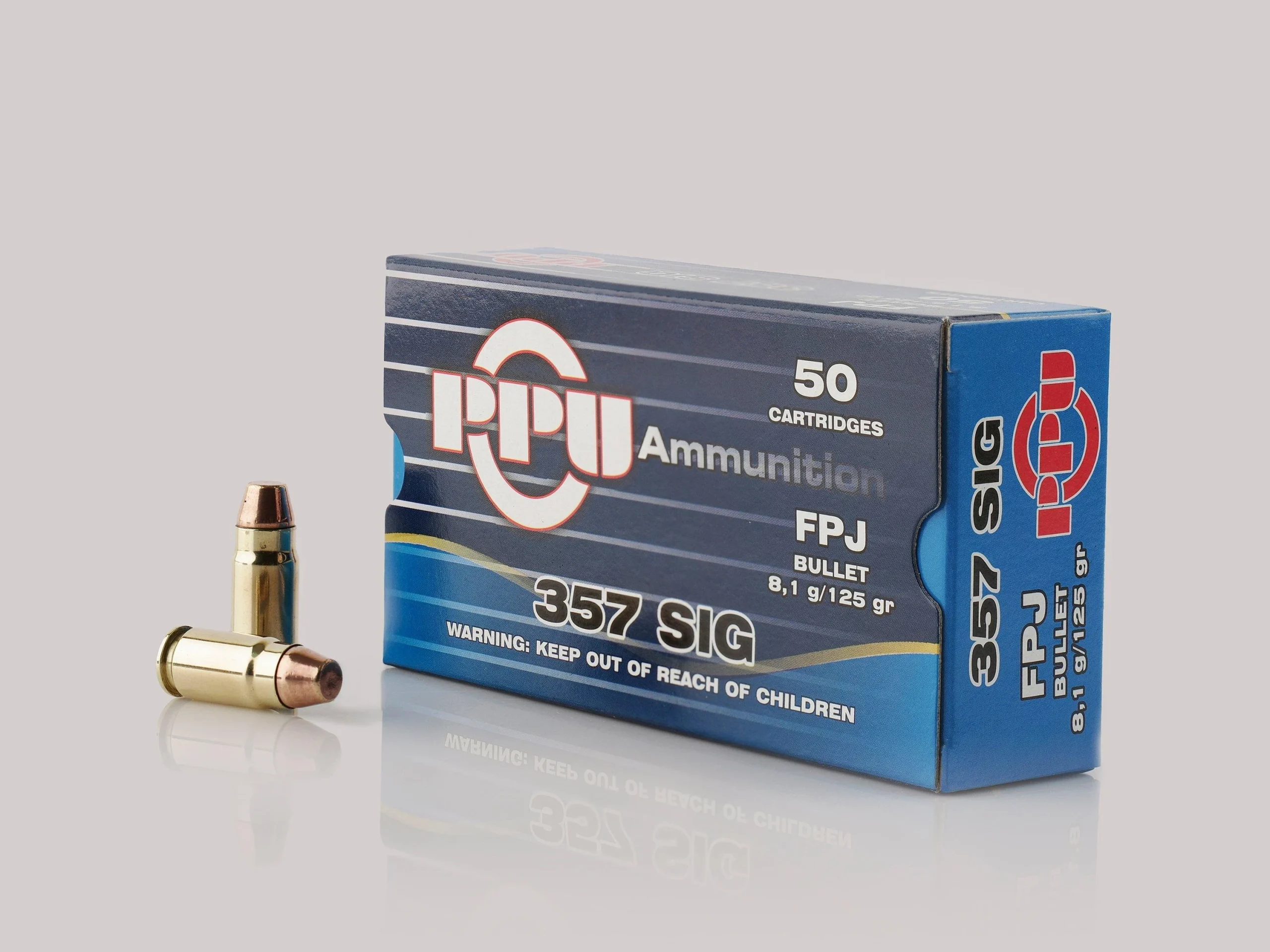 Prvi Partizan Handgun .357 Sig 125 gr FMJ ammo