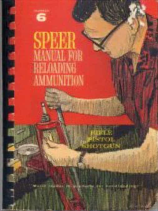 Used – Speer Manual for Reloading Ammunition – No 6