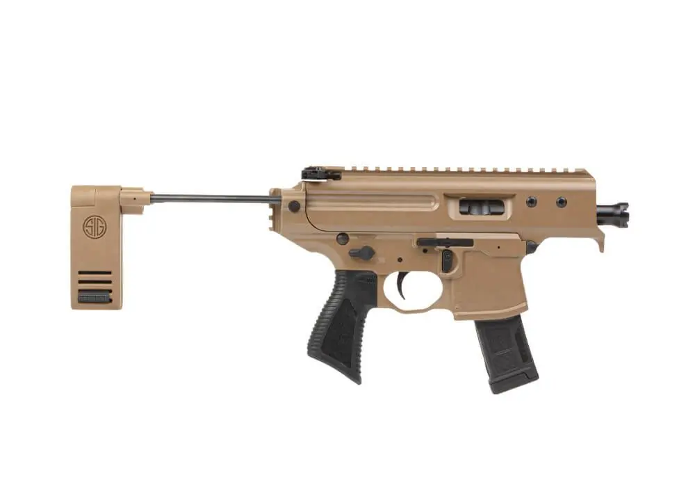 SIG MPX COPPERHEAD WITH BRACE