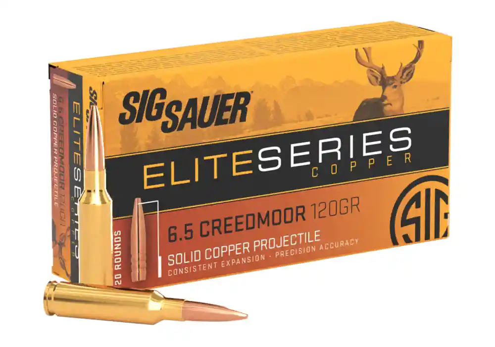 6.5 Creedmoor, 120GR, Elite Match Grade, HT