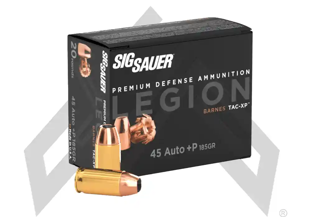 45AUTO, 185GR, LEGION TAC-XP, HP