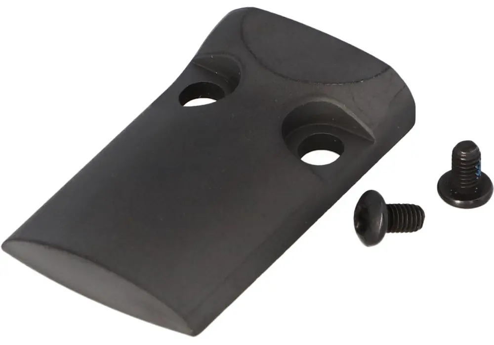 1911 SIGHT PLATE COVER WITH SCREWS – BLACK