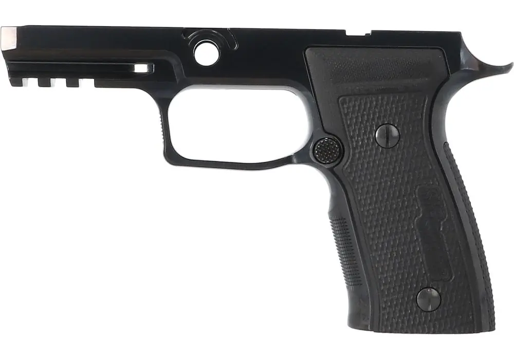 P320-AXG XCARRY 9MM/40/.357 GRIP MODULE – HIGH GLOSS DLC, MEDIUM GRIP