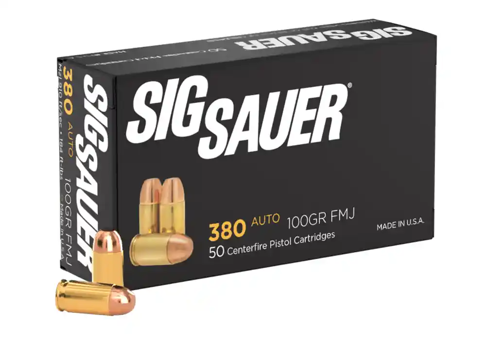380AUTO, 100GR, Elite Ball, FMJ (50 RDS)