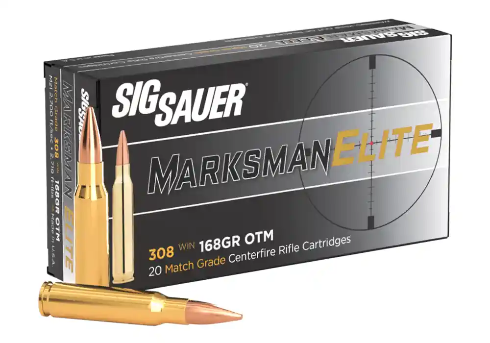 308WIN, 168GR, Elite Match Grade, OTM