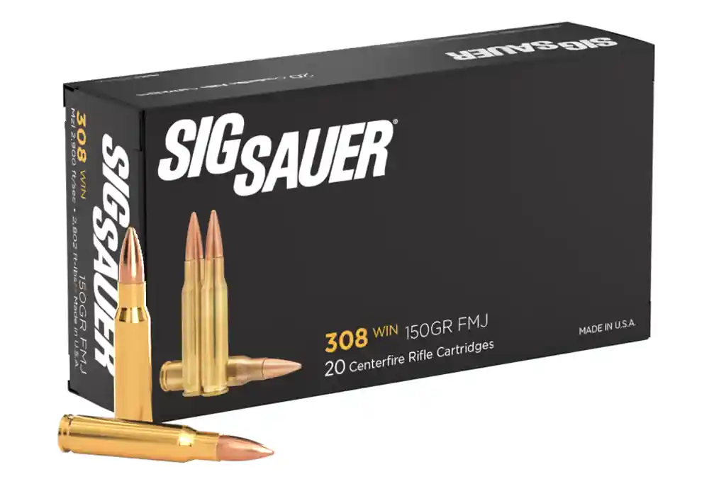 308WIN, 150GR, Elite Ball, FMJ