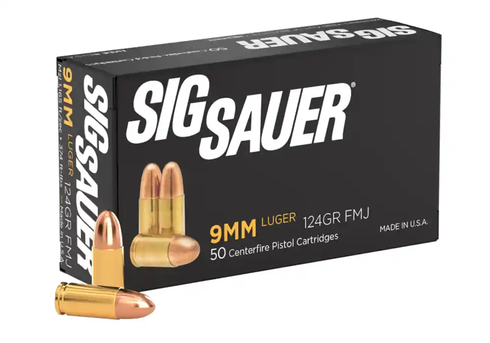 9MM, 124GR, Elite Ball, FMJ