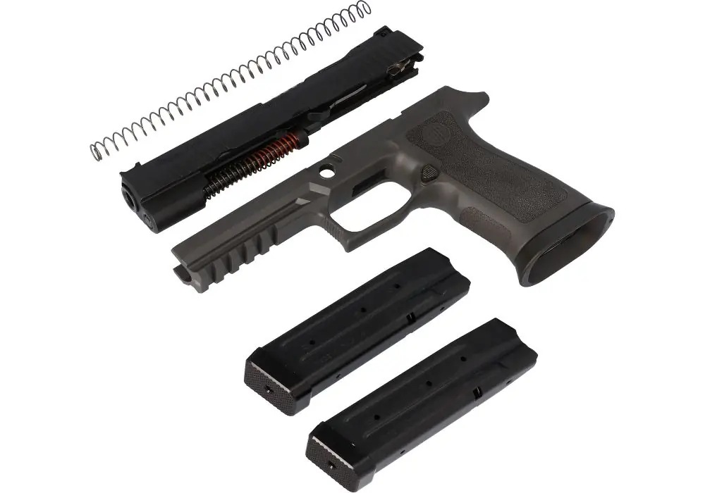 P320-XFIVE TXG 9MM 17RD MAG CAL-X KIT