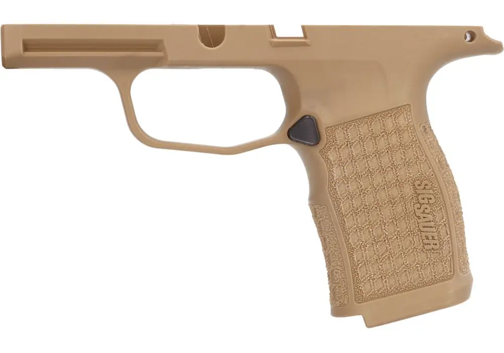 P365-XL 9MM/380 LASER ENGRAVED GRIP MODULE – COYOTE BROWN