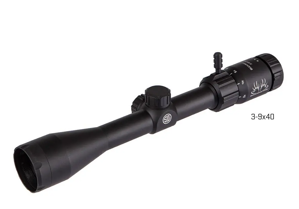 BUCKMASTERS RIFLE SCOPE 3-9X40MM BDC (SFP)