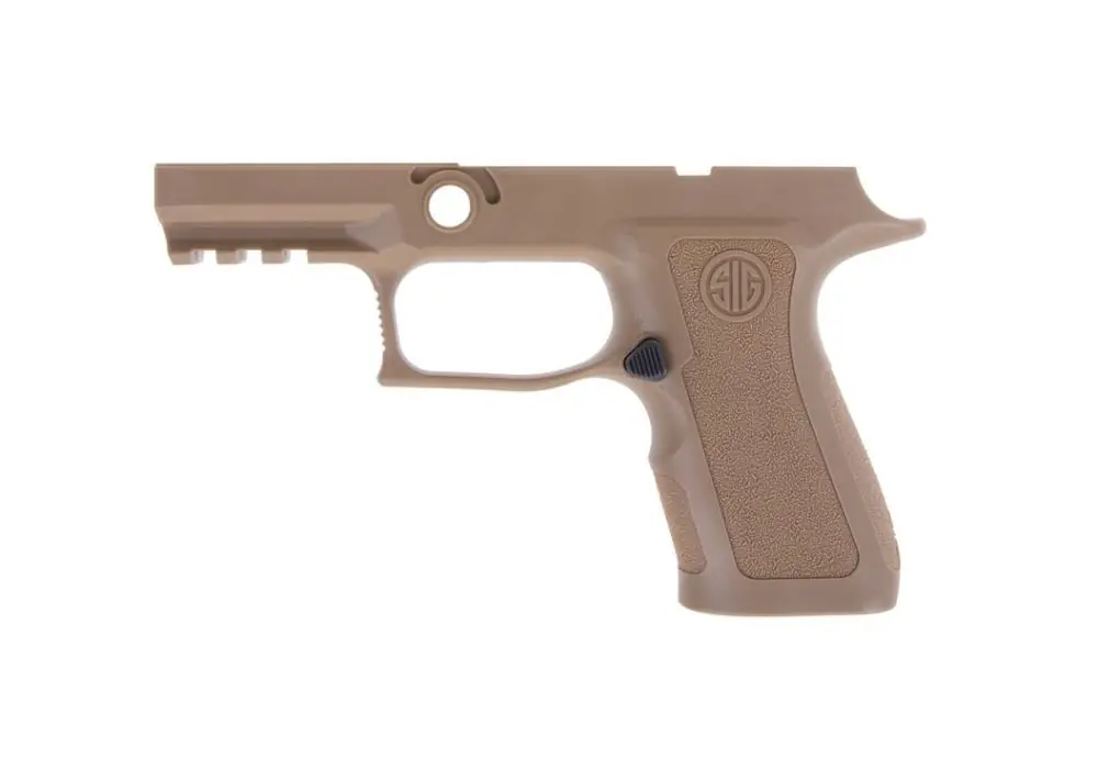 P320 XCOMPACT 9MM/40/.357 GRIP MODULE – COYOTE TAN, SMALL GRIP