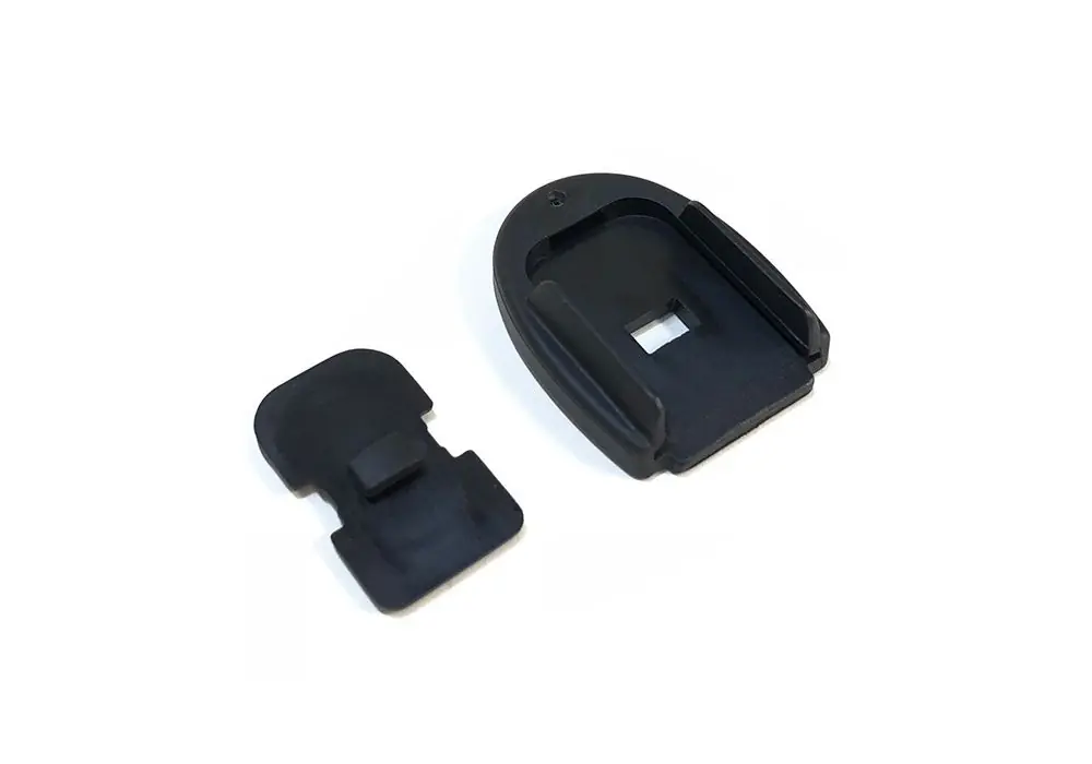 P320/P250 FLUSH FIT MAGAZINE BASEPLATE, BLACK