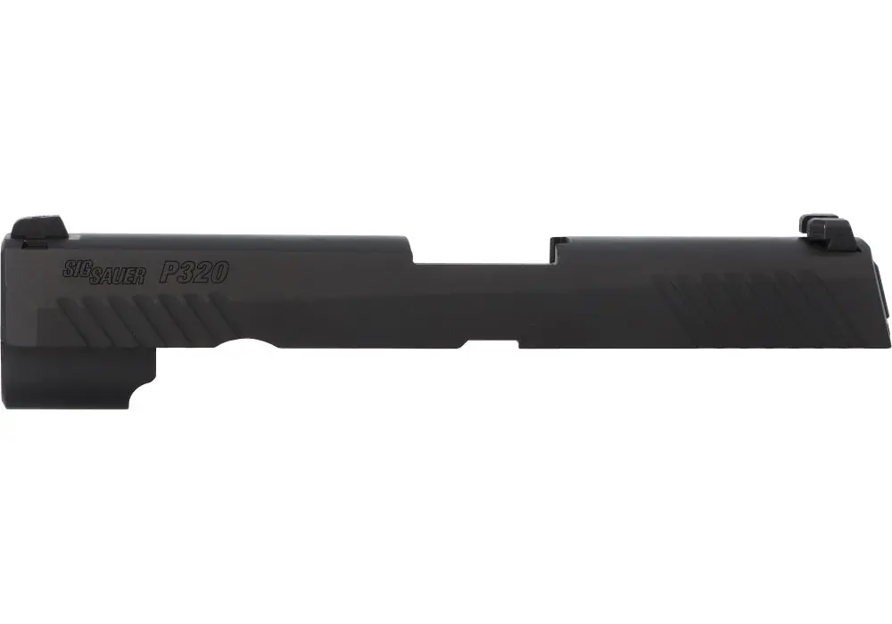 P320 FULL-SIZE 40 S&W/357 SIG 4.7″ SLIDE ASSEMBLY, SIGLITE NIGHT SIGHTS, BLACK