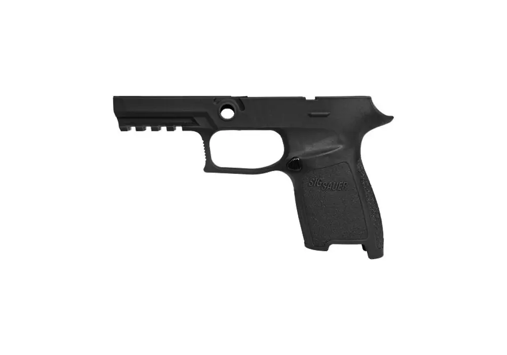 P320 COMPACT 9MM/40/.357 GRIP MODULE – BLACK, SMALL GRIP