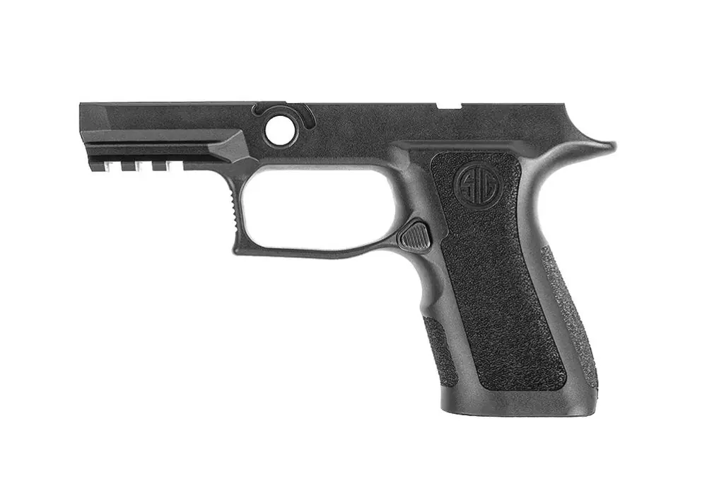 P320 XCOMPACT 9MM/40/.357 GRIP MODULE – BLACK, MEDIUM GRIP