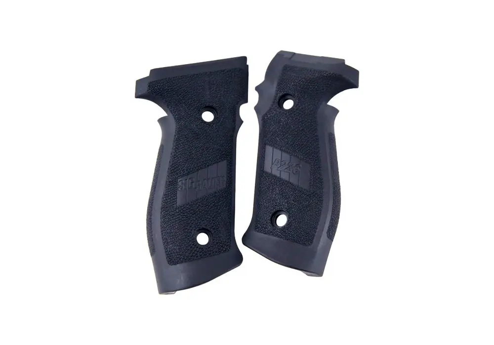 P226 Black Polymer Magwell Grips