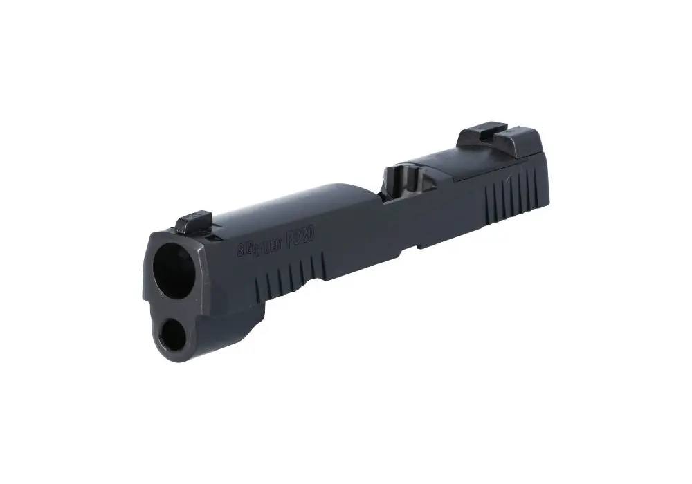P320 FULL-SIZE 9MM 4.7″ SLIDE ASSEMBLY, OPTIC READY, BLACK