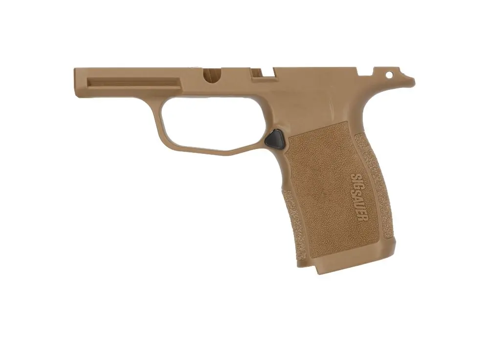P365-XL 9MM/380 MANUAL SAFETY GRIP MODULE – COYOTE TAN