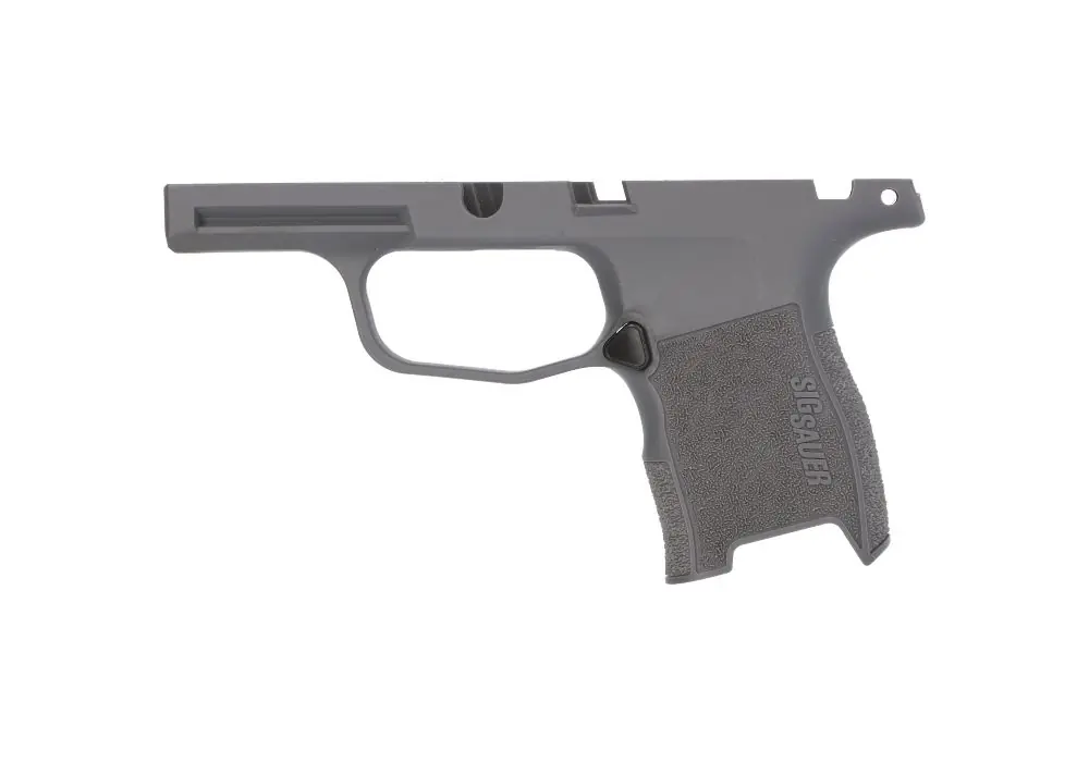 P365 9MM/380 MANUAL SAFETY GRIP MODULE – GRAY