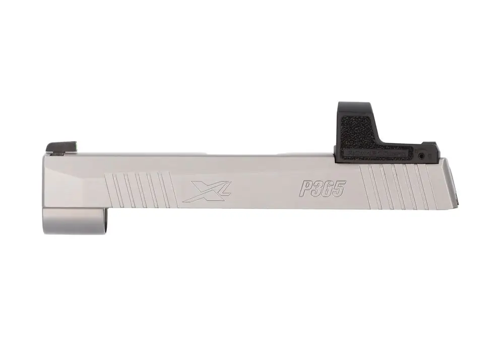 P365-XL 9MM 3.7″ SLIDE ASSEMBLY, ROMEOZERO 3MOA, STAINLESS