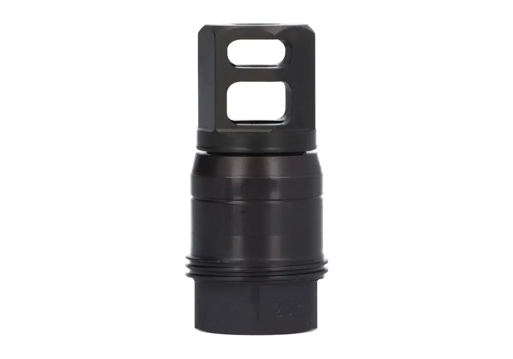 Clutch-Lok Tapered QD Muzzle Brake for SLX/SLH suppressors – 7.62MM
