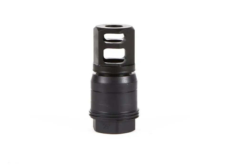 Clutch-Lok Tapered QD Muzzle Brake for SLX/SLH suppressors – 5.56MM