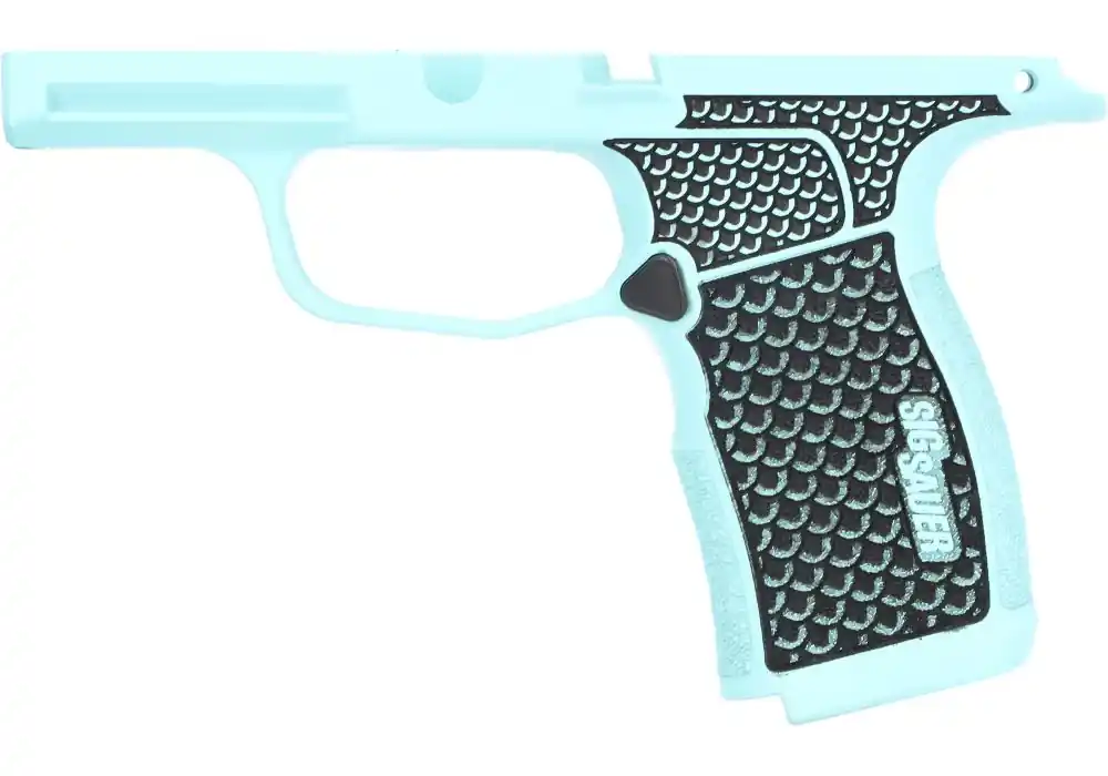 P365X/XL 9MM/380 LASER ENGRAVED GRIP MODULE – BLUE – GRAYGUNS