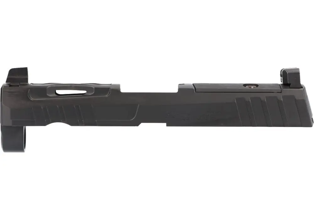 P320-SPECTRE CARRY/COMPACT 9MM 3.9″ SLIDE ASSEMBLY, OPTIC READY, BLACK
