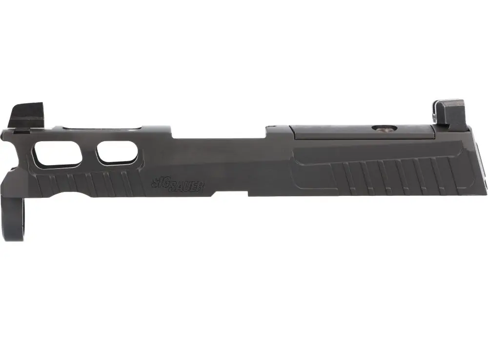 P320 PRO-CUT SUB-COMPACT 9MM 3.6″ SLIDE ASSEMBLY, OPTIC READY, BLACK