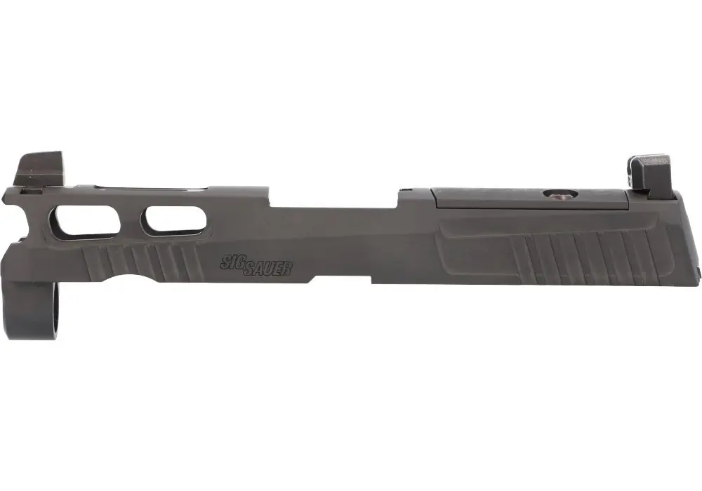 P320 PRO-CUT CARRY/COMPACT 9MM 3.9″ SLIDE ASSEMBLY, OPTIC READY, BLACK