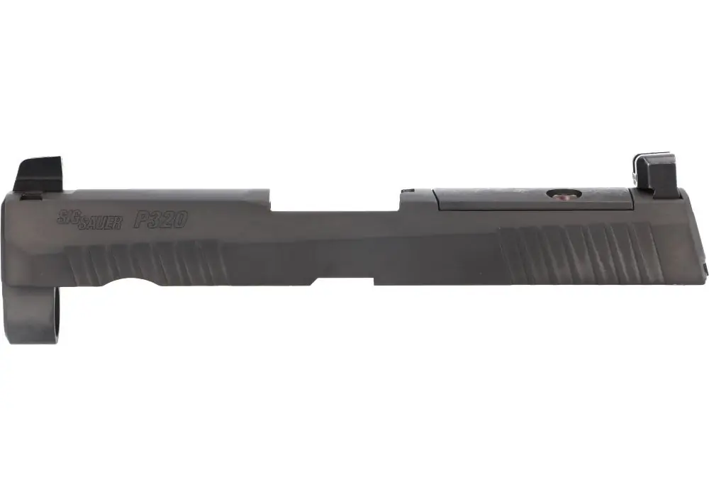P320 CARRY/COMPACT 9MM 3.9″ SLIDE ASSEMBLY, OPTIC READY, BLACK