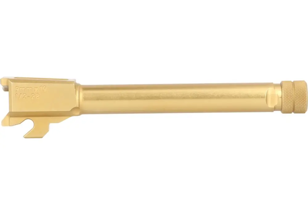 P320 FULL SIZE 9MM THREADED GOLD BARREL, 5.5″ NO LCI