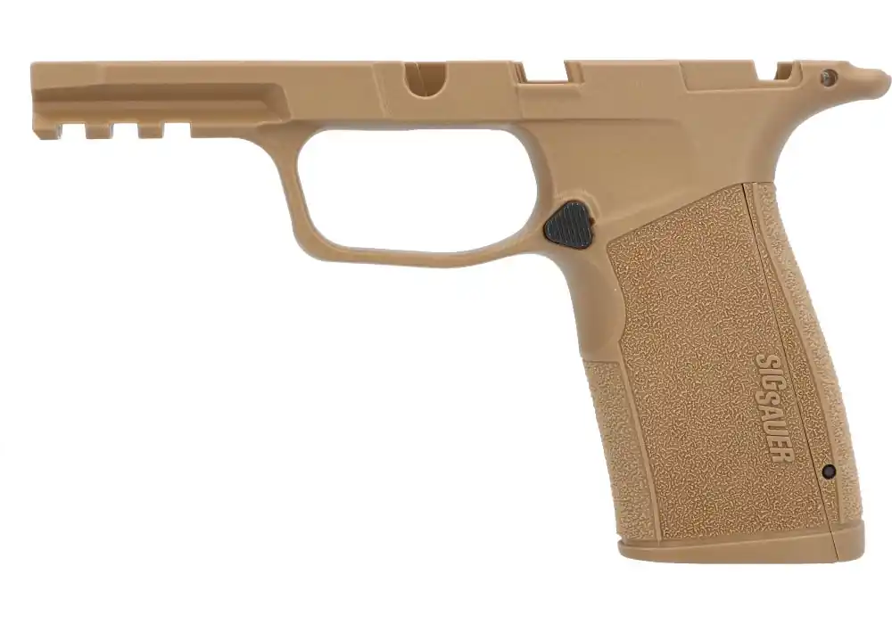 P365-XMACRO 9MM MANUAL SAFETY GRIP MODULE – COYOTE BROWN