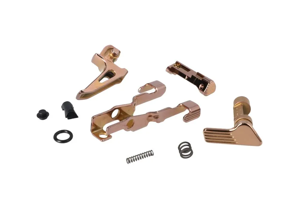 P320 CONTROLS PARTS KIT – HIGH POLISH ROSE GOLD