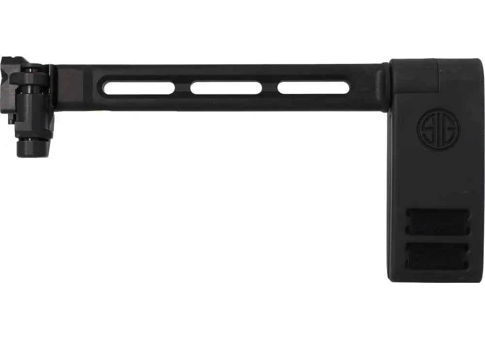 SIG SAUER PISTOL BRACE, FOLDING, LOCKING – BLACK