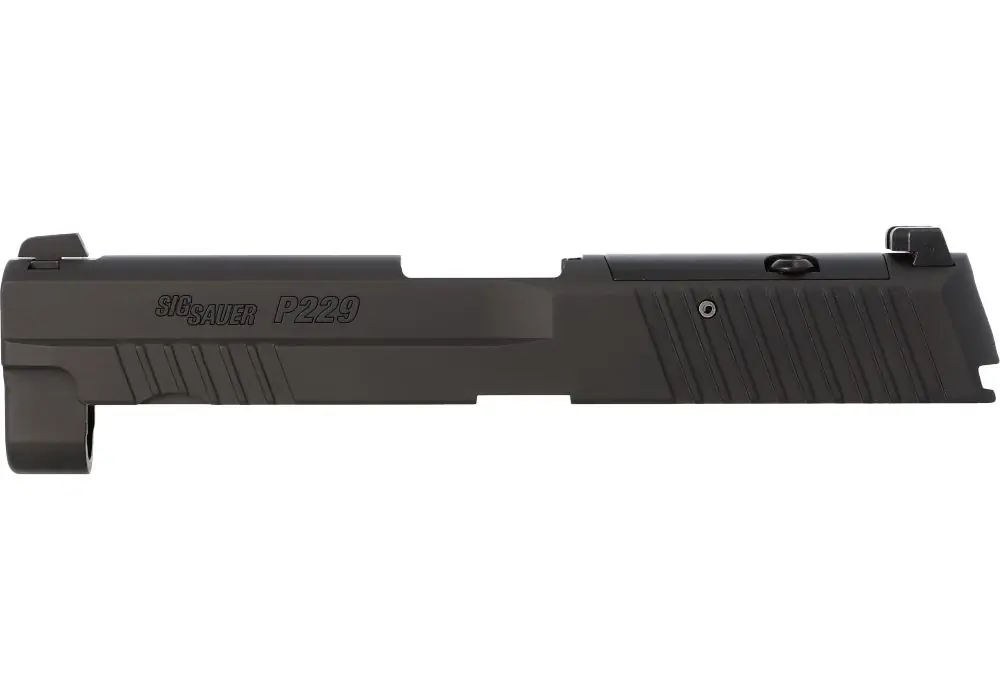 P229 9MM 3.9″ SLIDE ASSEMBLY, OPTIC READY, BLACK