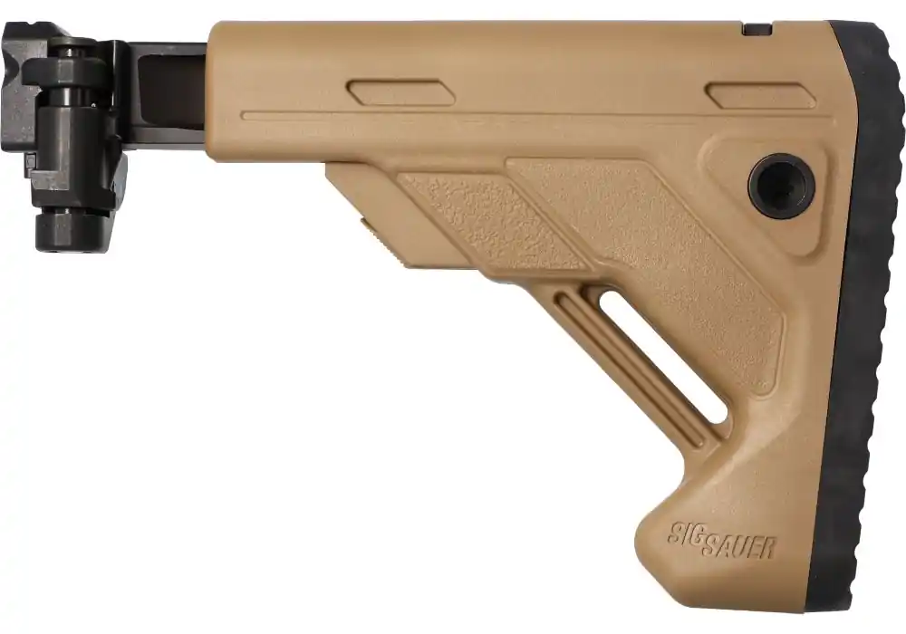 MCX/MPX FOLDING AND TELESCOPING STOCK, COYOTE, LOCKING HINGE