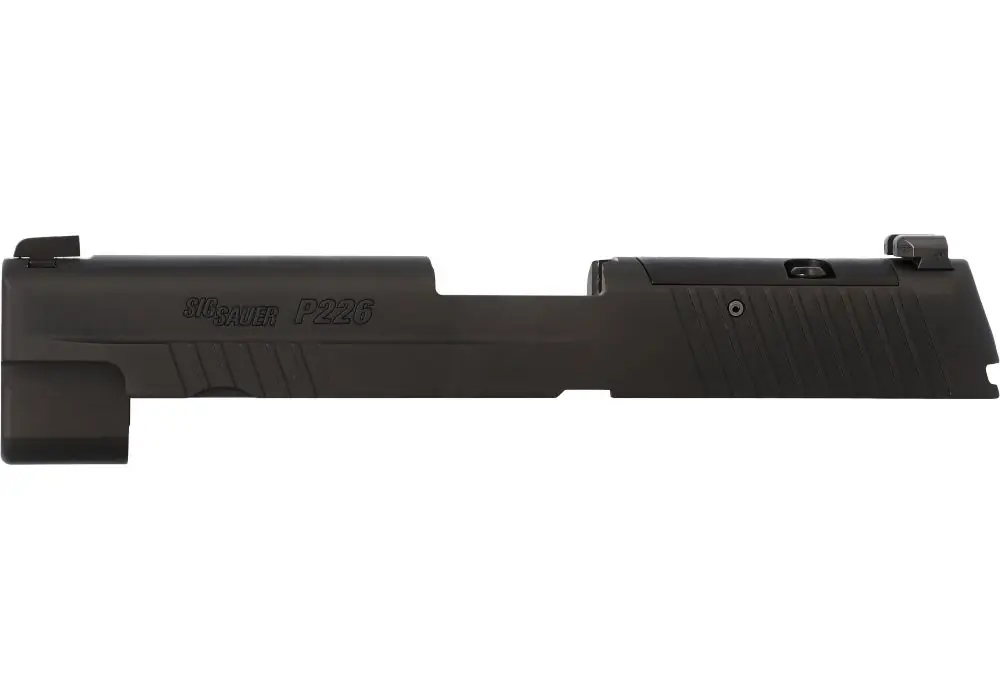 P226 9MM 4.4″ SLIDE ASSEMBLY, OPTIC READY, BLACK