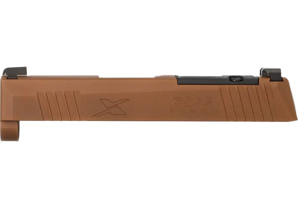 P365X 9MM 3.1″ SLIDE ASSEMBLY, SIG-LOC™ OPTIC READY, COYOTE