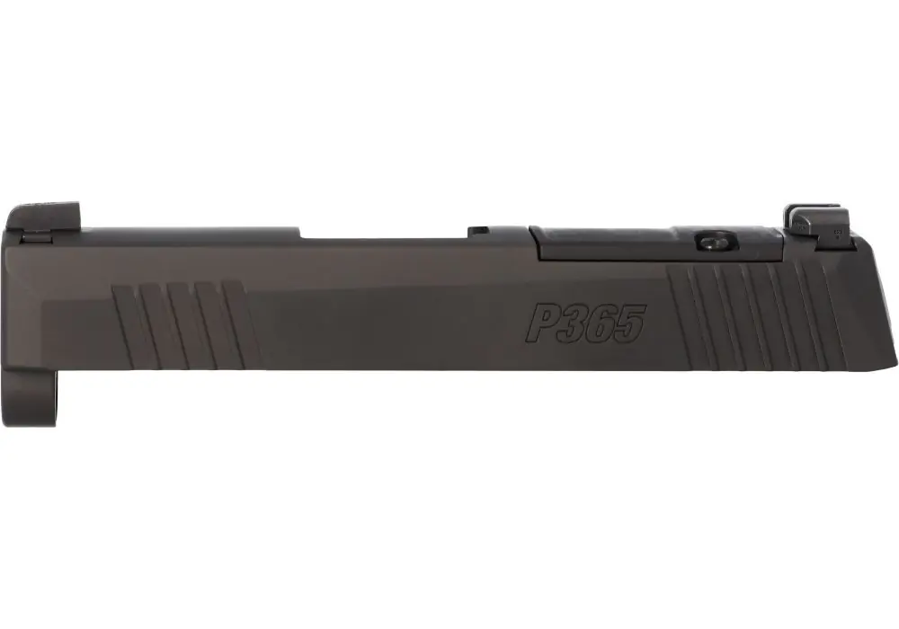 P365X 9MM 3.1″ SLIDE ASSEMBLY, SIG-LOC™ OPTIC READY, BLACK