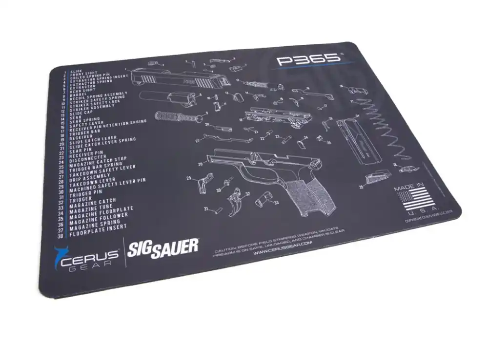 P365 Gun Mat – Cerus Gear