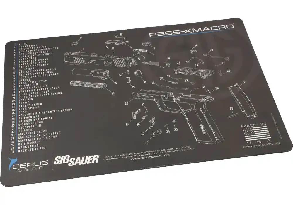 P365-XMACRO GUN MAT-CERUS GEAR