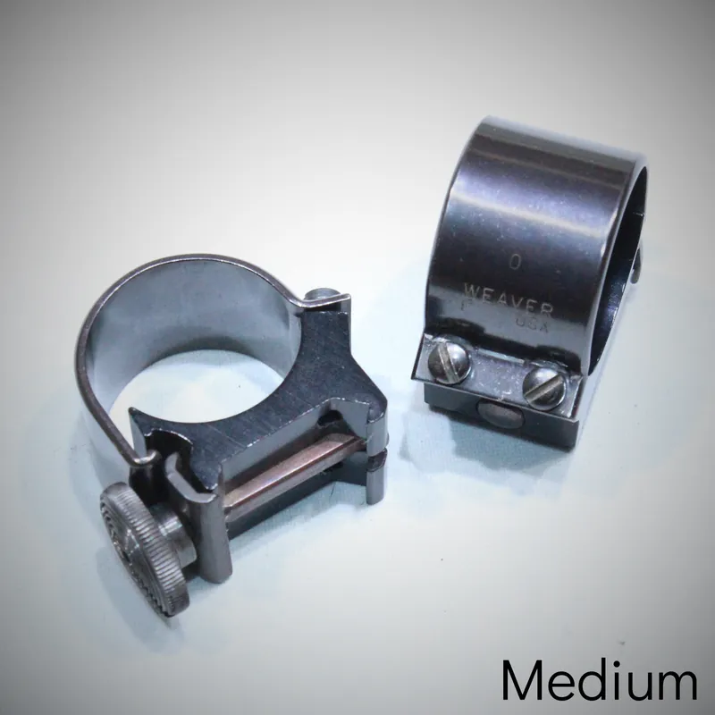 Weaver 1″ Tip-Off Large Side-Screw Scope Rings