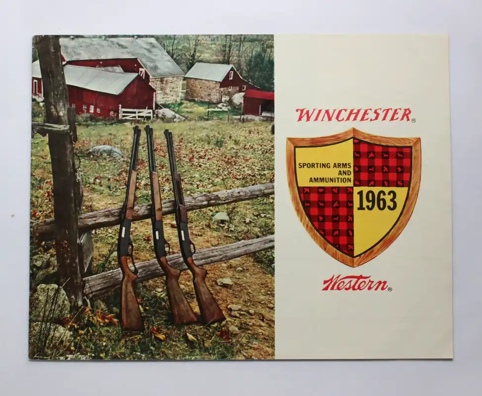 1963 Winchester & Western Sporting Arms & Ammunition Catalog – No. 3AF0002