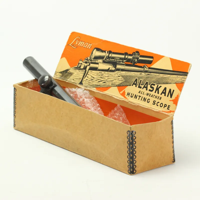Lyman Alaskan All-Weather Scope w/ Original Vintage Box