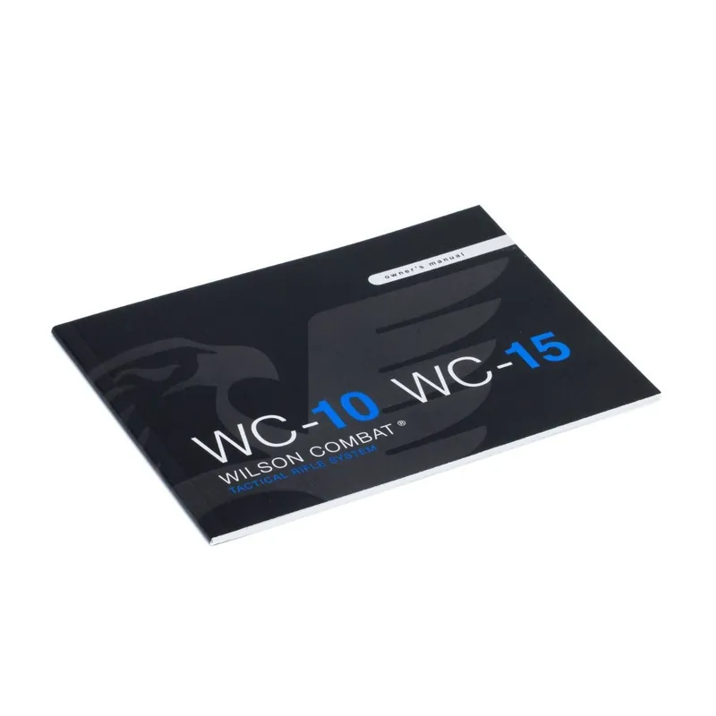 OPERATIONS MANUAL, WILSON COMBAT WC-10/WC-15