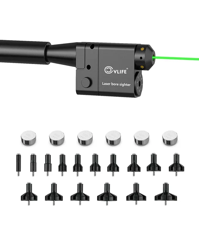 CVLIFE Bore Sight Kit Red or Green Laser Boresighter